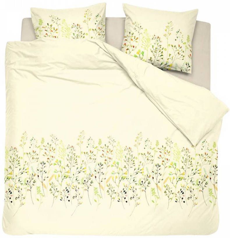 Cinderella Isabella Dekbedovertrek Lits jumeaux(240x200/220 Cm + 2 Slopen) Katoen Satijn Yellow