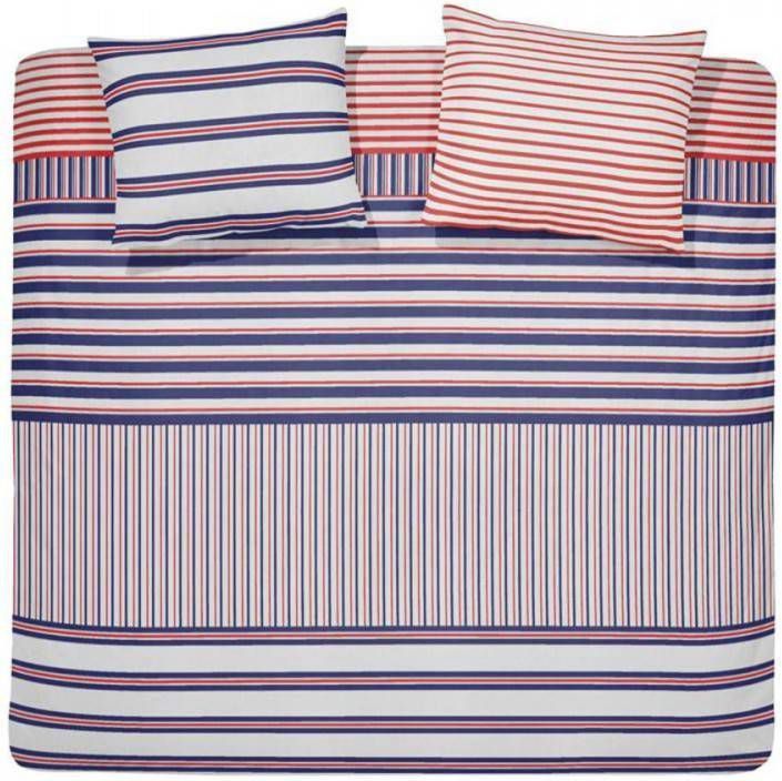 Cinderella Perry Dekbedovertrek Lits jumeaux(240x200/220 Cm + 2 Slopen) Katoen Blue