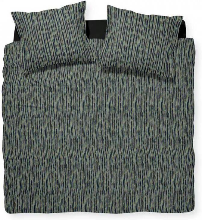 Damai Flöde Dekbedovertrek 2 persoons(200x200/220 Cm + 2 Slopen) Katoen Green