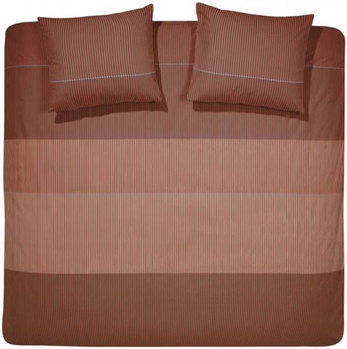 Damai Forum Dekbedovertrek 2 persoons(200x200/220 Cm + 2 Slopen) Katoen Red