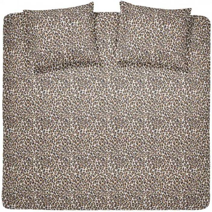 Damai Grouch Flanel Dekbedovertrek Lits jumeaux(240x200/220 Cm + 2 Slopen) Flanel Beige