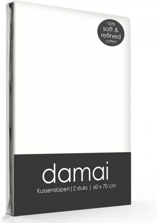 Damai Kussenslopen Ivory(2 stuks)- 80 x 80 cm