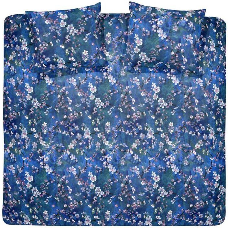 Damai Missandei Dekbedovertrek Lits jumeaux(240x200/220 Cm + 2 Slopen) Katoen Blue
