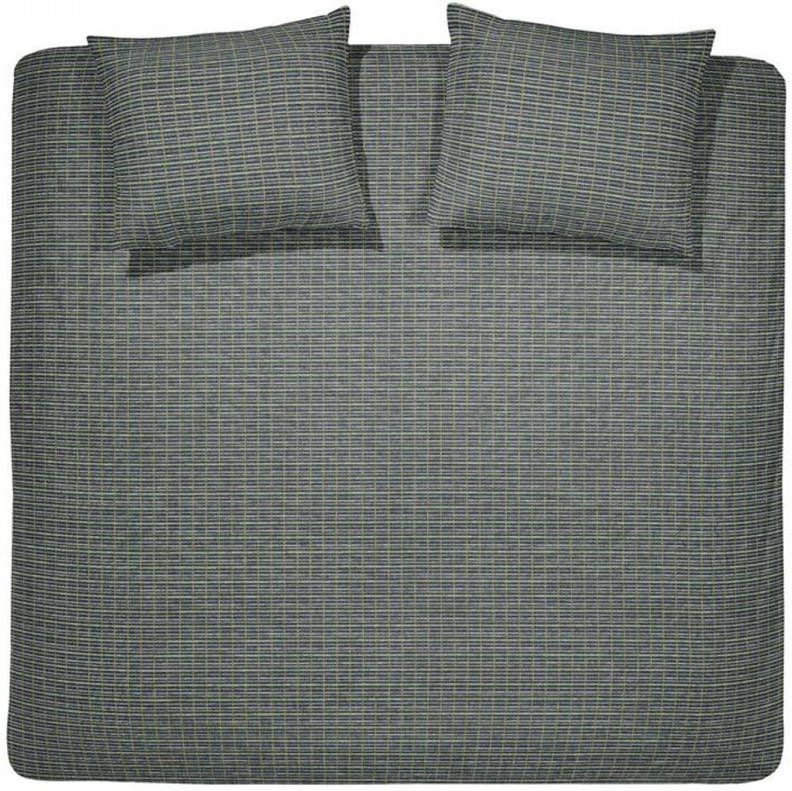 Damai Organic Mann Dekbedovertrek 2 persoons(200x200/220 Cm + 2 Slopen) Katoen Green