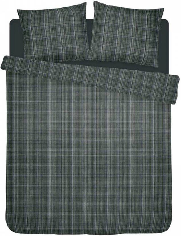 Damai Organic Signore Dekbedovertrek Lits jumeaux(260x200/220 Cm + 2 Slopen) Katoen Forest Green