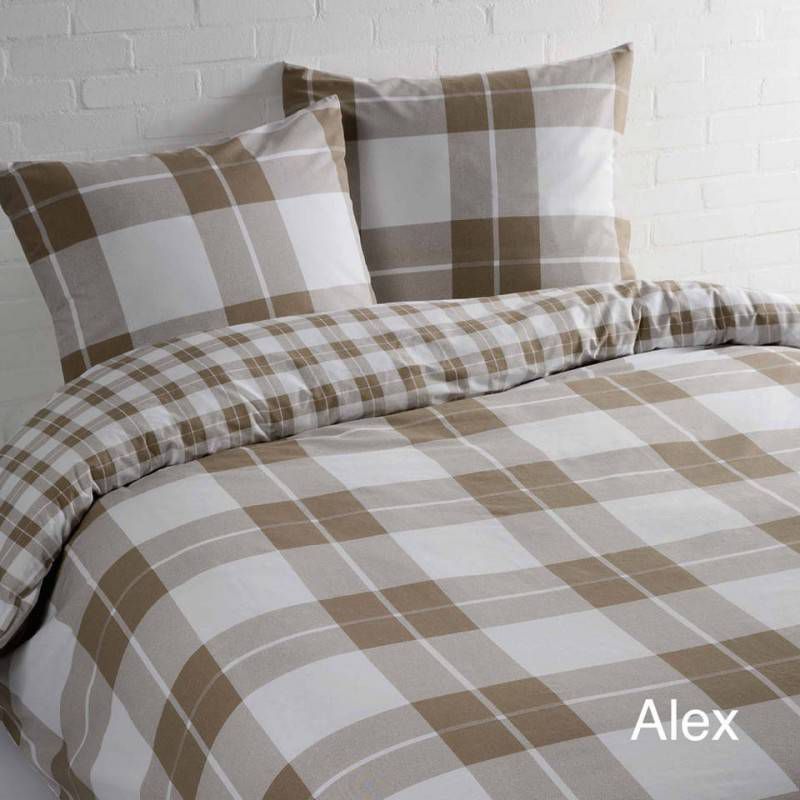 DAY Dream Dekbedovertrek Alex Beige 240x200/220
