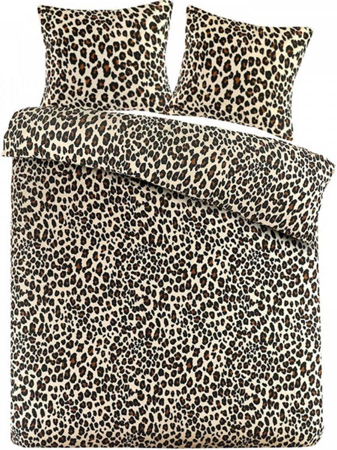 DAY Dream Dekbedovertrek Flanel Panter lits jumeaux(240 X 200/220 Cm )