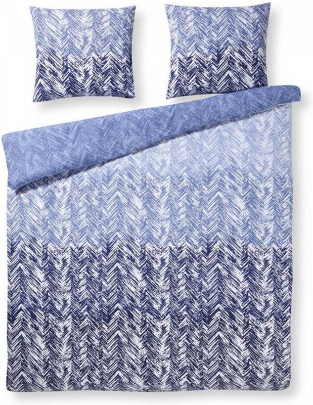 DAY Dream Dex Dekbedovertrek Lits jumeaux(240x200/220 Cm + 2 Slopen) Katoen Blauw
