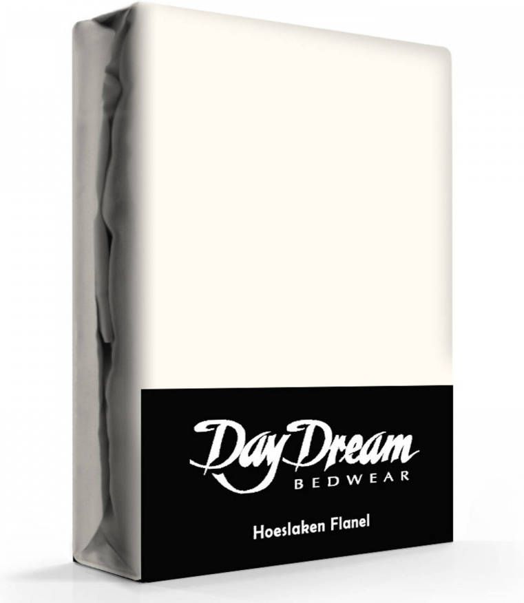 DAY Dream Flanellen Hoeslaken Ecru 140 X 200 Cm