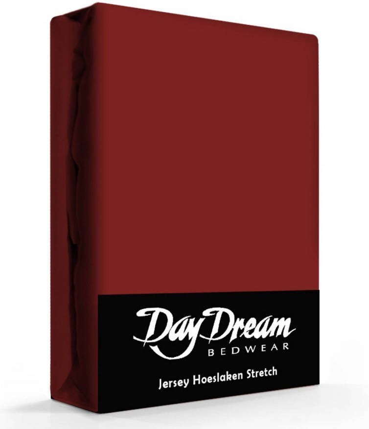 DAY Dream Jersey Hoeslaken Bordeaux 190 X 220 Cm