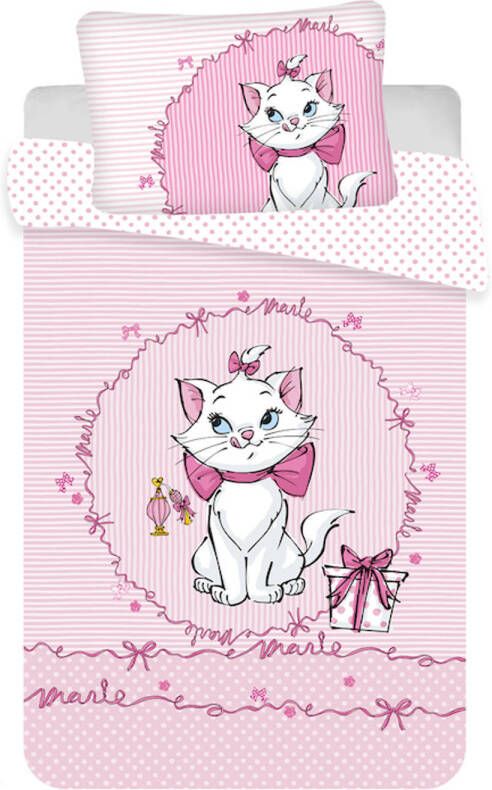 Disney Aristocats Baby Dekbedovertrek Marie 100 X 135 Cm Katoen