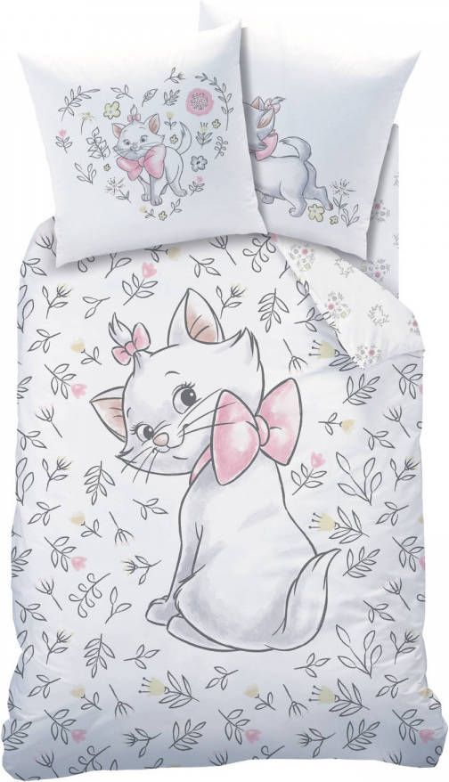 Disney Aristocats Dekbedovertrek Champetre Eenpersoons 140 X 200 Cm Katoen