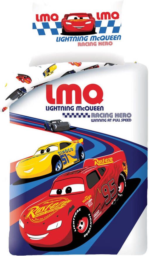 Disney Cars Dekbedovertrek Lmq Eenpersoons 140 X 200 Cm Katoen