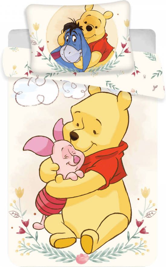 Disney Winnie The Pooh Baby Dekbedovertrek Knuffel 135 X 100 Cm Katoen