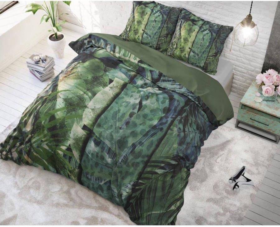 Dreamhouse Bedding Dekbedovertrek Ami 100% Katoen Met Knoopsluiting, Incl. Kussenslopen Grijs Lits jimeaux 240 X 220 Cm + 2 Slopen