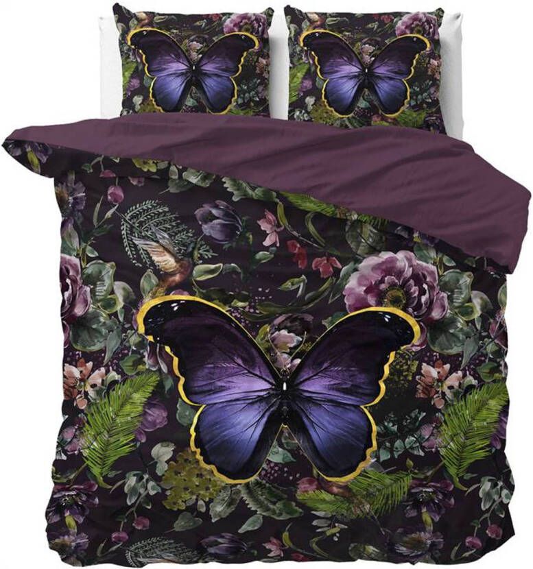 Dreamhouse Bedding Mosani Dekbedovertrek 2 persoons(200x200/220 Cm + 2 Slopen) Katoen Satijn Turquoise