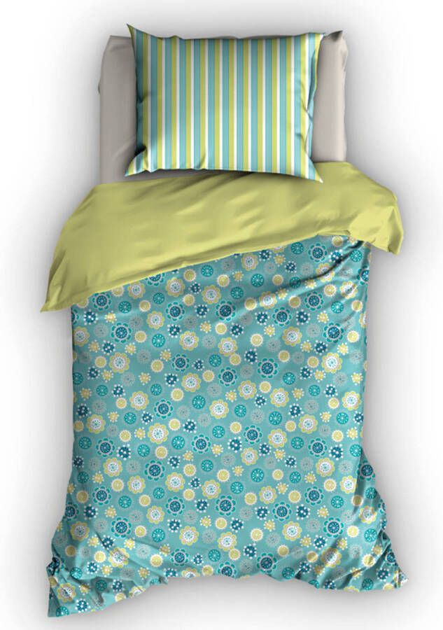 Duimelot Dekbedovertrek Sterre Aqua 140x200/220