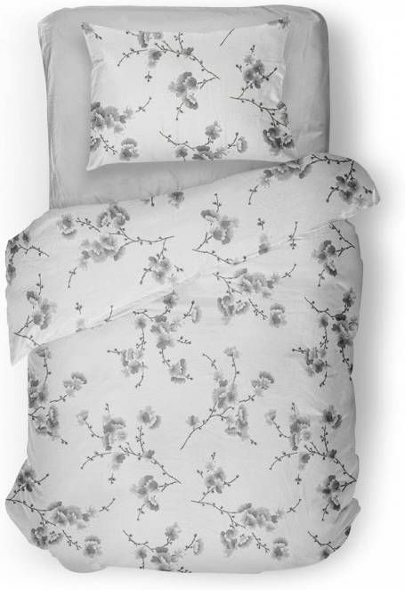 Elegance Dekbedovertrek Lina Zilver 140x200/220cm