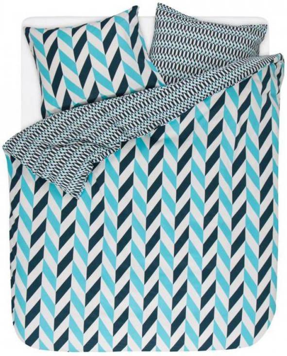 Esprit Criss Cross Dekbedovertrek 2 persoons(200x200/220 Cm + 2 Slopen )