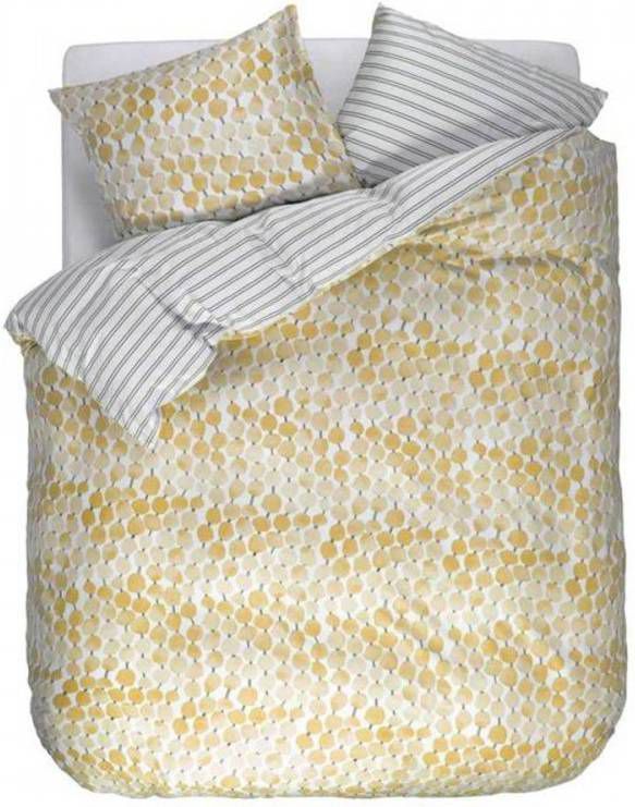 Esprit Dekbedovertrek Krisa Mustard Lits jumeaux 240x200/220 Cm