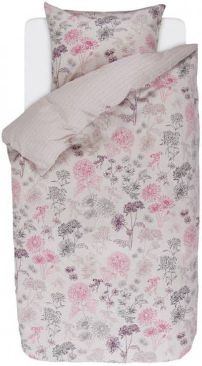 Esprit Sara Dekbedovertrek 100% Katoen satijn 1 persoons(140x200/220 Cm + 1 Sloop) 1 Stuk(60x70 Cm) Multi