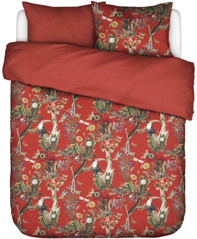 Essenza Premium Collection Airen dekbedovertrekset van katoensatijn 300TC inclusief kussenslopen