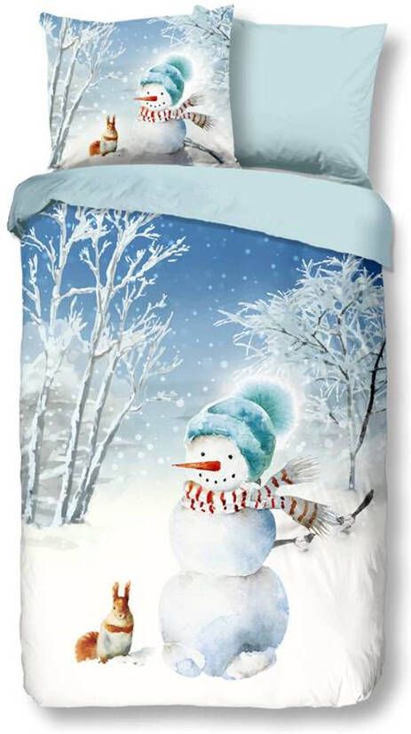 Good Morning Cold Flanel Dekbedovertrek Flanel/Katoen Peuter(120x150 Cm + 1 Sloop) Multi