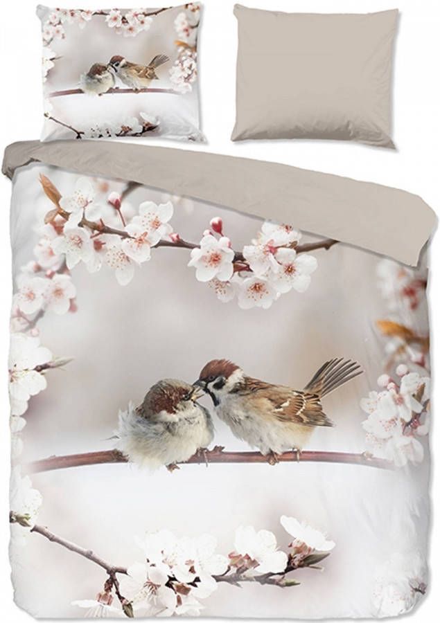 Good Morning Goodmorning Dekbedovertrek Huismussen lits jumeaux(240 X 200/220 Cm )