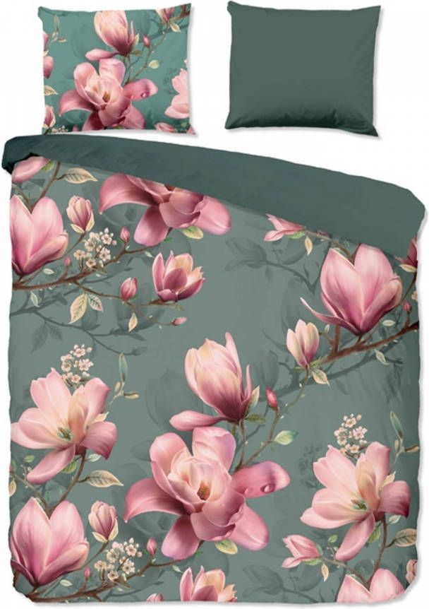 Good Morning Goodmorning Dekbedovertrek Magnolia Boom lits jumeaux(240 X 200/220 Cm )