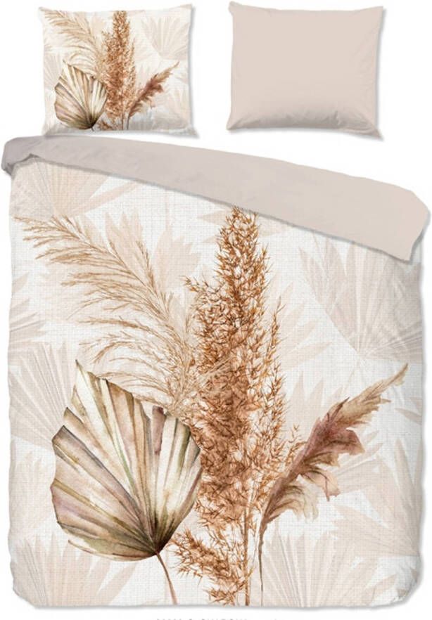 Good Morning Goodmorning Dekbedovertrek Sharona Sand lits jumeaux(240 X 200/220 Cm )