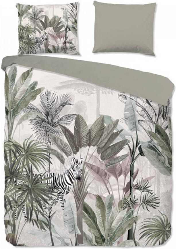 Good Morning Goodmorning Dekbedovertrek Tropical lits jumeaux(240 X 200/220 Cm )