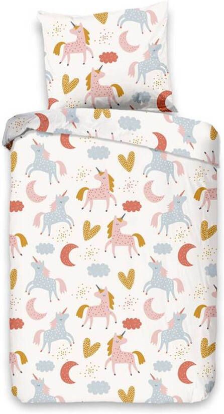 Good Morning Unilove Mini Dekbedovertrek Katoen Ledikant(100x135 Cm + 1 Sloop) Multi