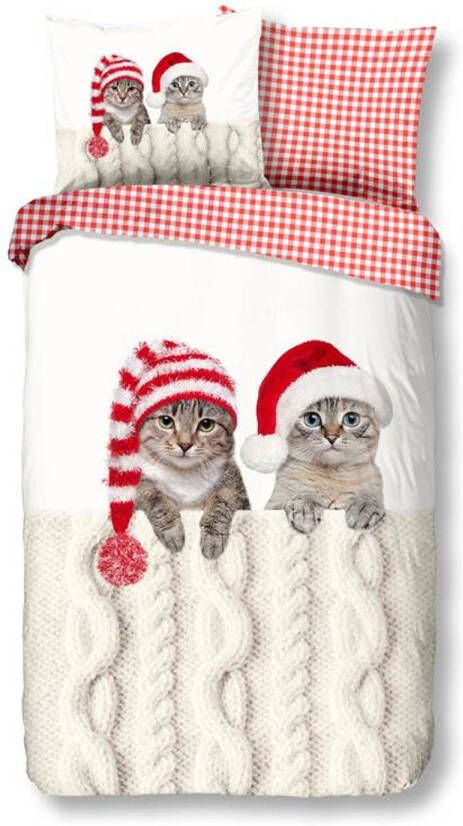 Good Morning Winter Flanel Dekbedovertrek Flanel/Katoen 1 persoons(140x200/220 Cm + 1 Sloop) Multi