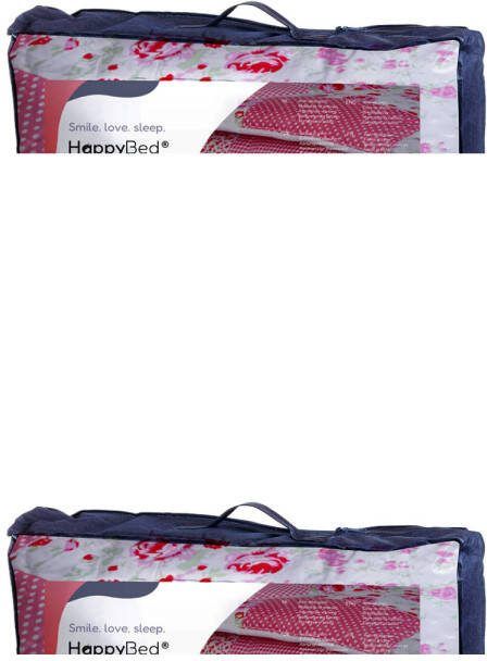 HappyBed All Year Bedrukt Dekbed 140x200 Cm Vintage Rose Patchwork Hoesloos Dekbed Dekbed Zonder Overtrek