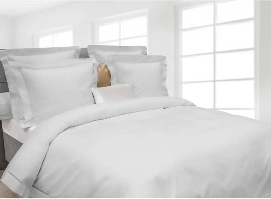 Heckett & Lane dekbedovertrek Feline zilvergrijs 200x220 cm Leen Bakker