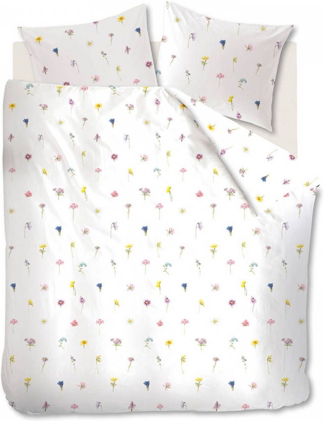 Marjolein Bastin dekbedovertrek Time multikleur 200x200/220 cm Leen Bakker