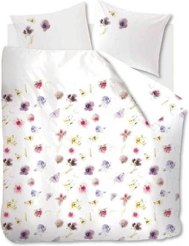 Marjolein Bastin Purple Haze Dekbedovertrek 2 persoons(200x200/220 Cm + 2 Slopen) Katoen Purple