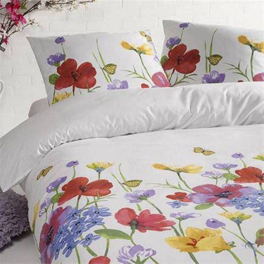 Papillon Bailey Dekbedovertrek 2 persoons(200x200/220 Cm + 2 Slopen) Katoen Multi