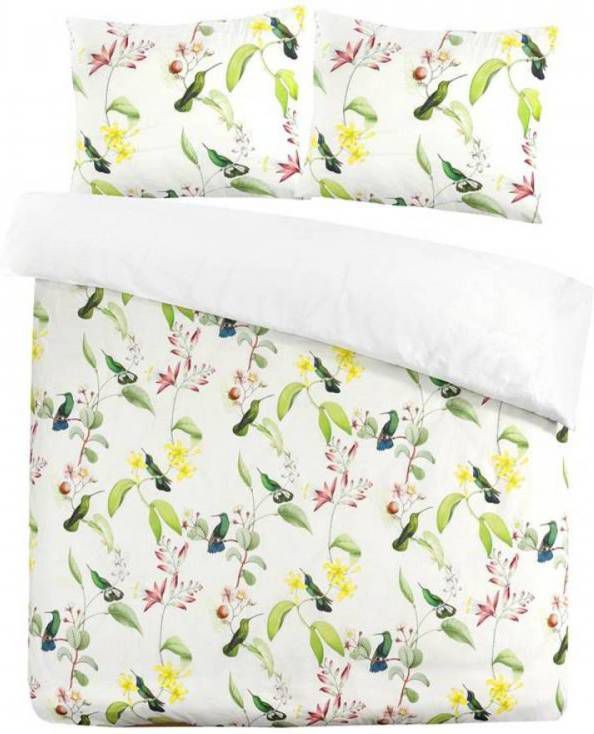 Papillon Burung Dekbedovertrek 1 persoons(140x200/220 Cm + 1 Sloop) Katoen Multi