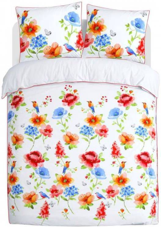 Papillon Fiona Dekbedovertrek Lits jumeaux(240x200/220 Cm + 2 Slopen) Percal Katoen Multi