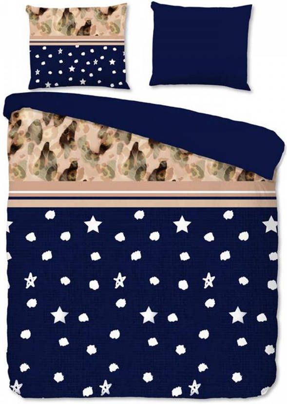 Pure Kiki Dekbedovertrek 1 persoons(140x200/220 Cm + 1 Sloop) Microvezel Multi