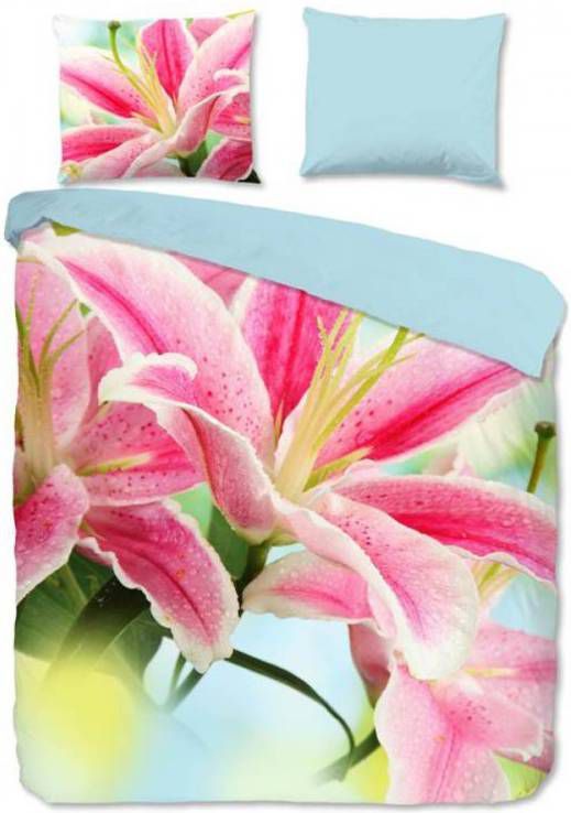 Pure Lily Dekbedovertrek 1 persoons(140x200/220 Cm + 1 Sloop) Microvezel Multi