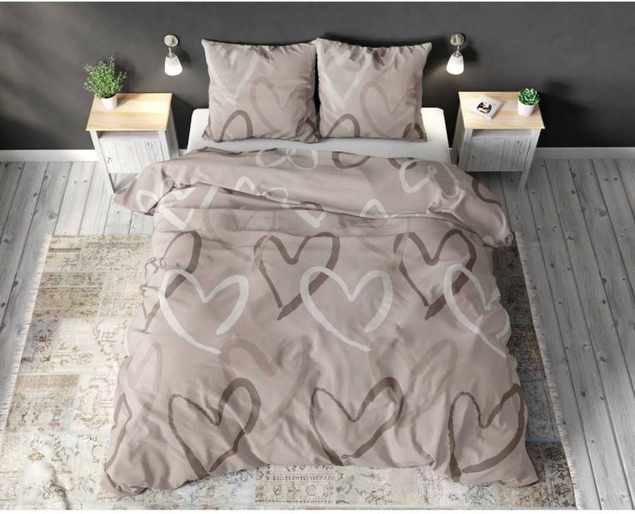 Sleeptime Polyester katoen dekbedovertrek lits jumeaux(dekbedovertrek 240x220 cm )