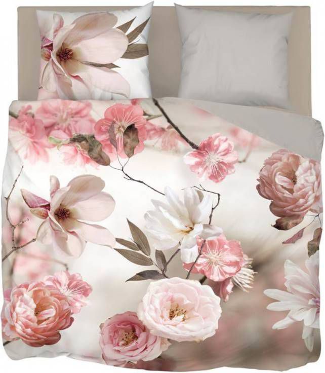 Snoozing Fairytale Dekbedovertrek 2 persoons(200x200/220 Cm + 2 Slopen) Katoen Satijn Roze