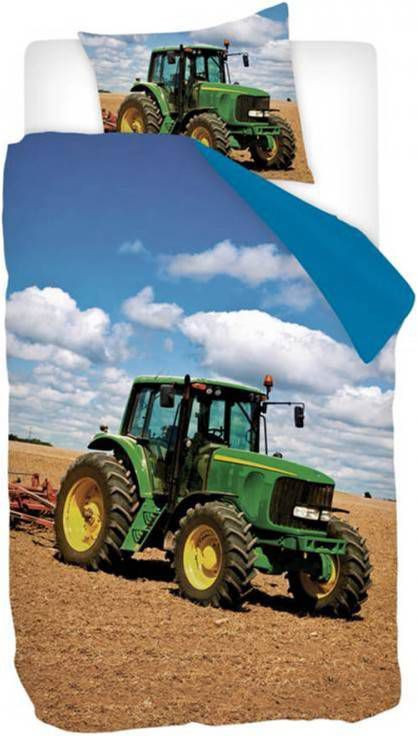 Snoozing Farm Flanel Dekbedovertrek Junior 120x150 Cm + 1 Kussensloop 60x70 Cm Multi Kleur