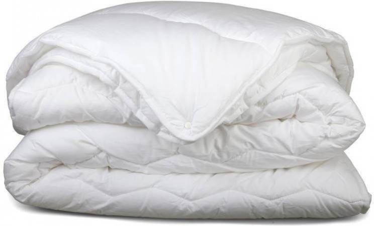 Snoozing Graz Synthetisch 4 seizoenen Dekbed Eenpersoons 140x200 Cm Wit