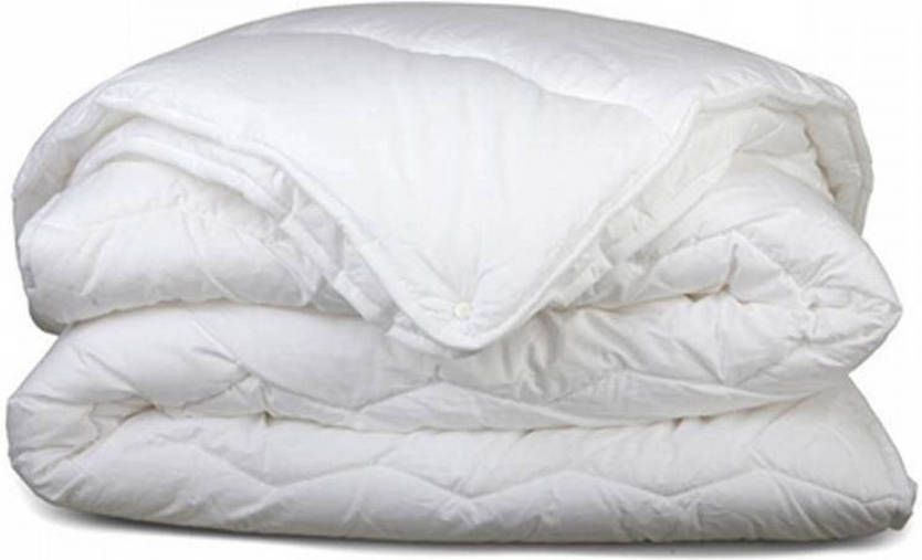 Snoozing Graz Synthetisch 4 seizoenen Dekbed Eenpersoons 140x220 Cm Wit