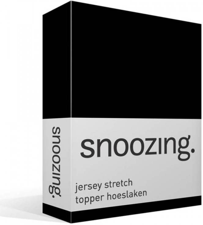 Snoozing Stretch Topper Hoeslaken 70/80x200/220/210 Rood