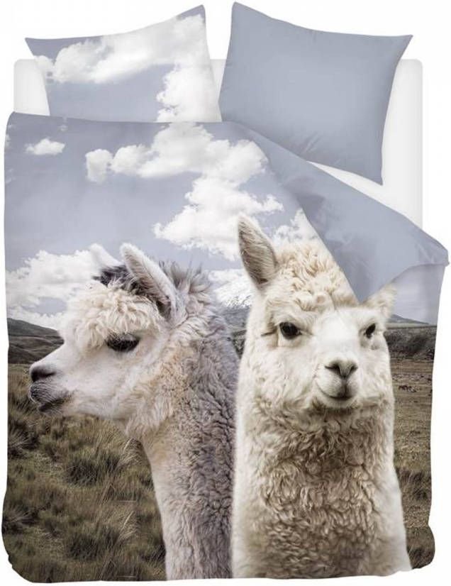 Snoozing Kelvin Flanel Dekbedovertrek Lits jumeaux 240x200/220 Cm Multi Kleur