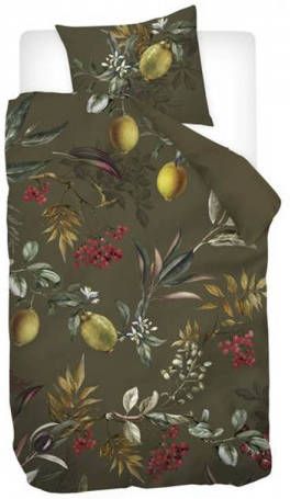 Snoozing Lemon Dekbedovertrek Eenpersoons 140x200/220 Cm Multi Kleur